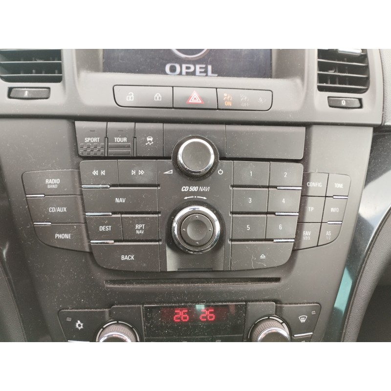 Recambio de sistema audio / radio cd para opel insignia sports tourer sport referencia OEM IAM 13273255  