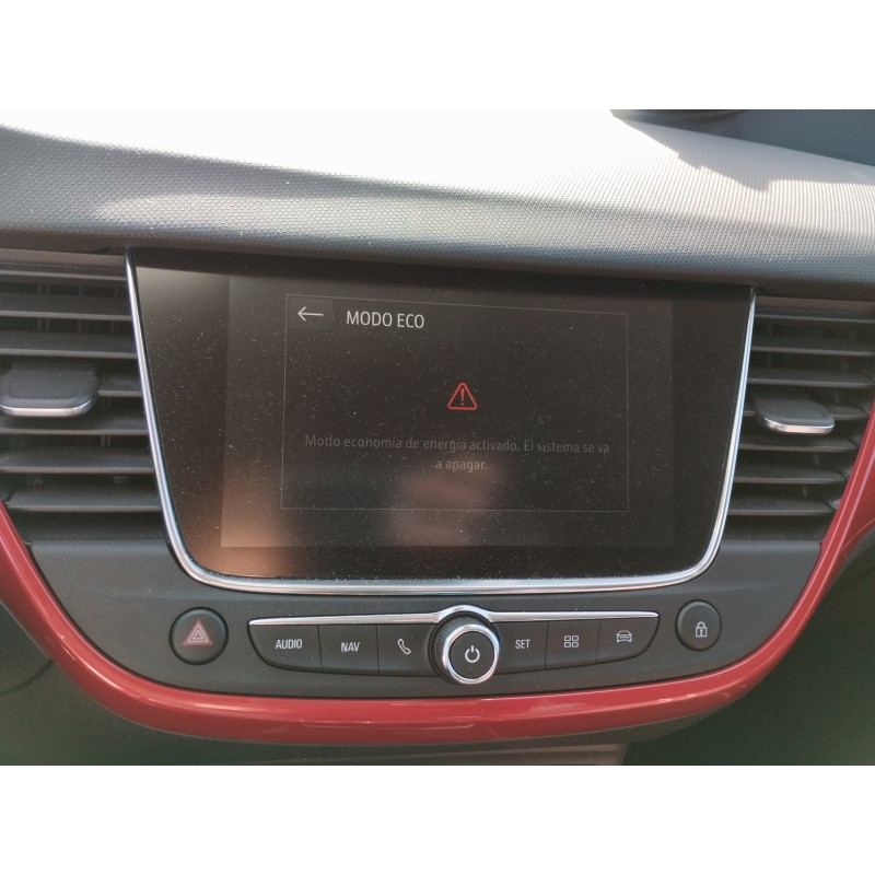 Recambio de pantalla multifuncion para opel crossland x 1.2 referencia OEM IAM 39238229  