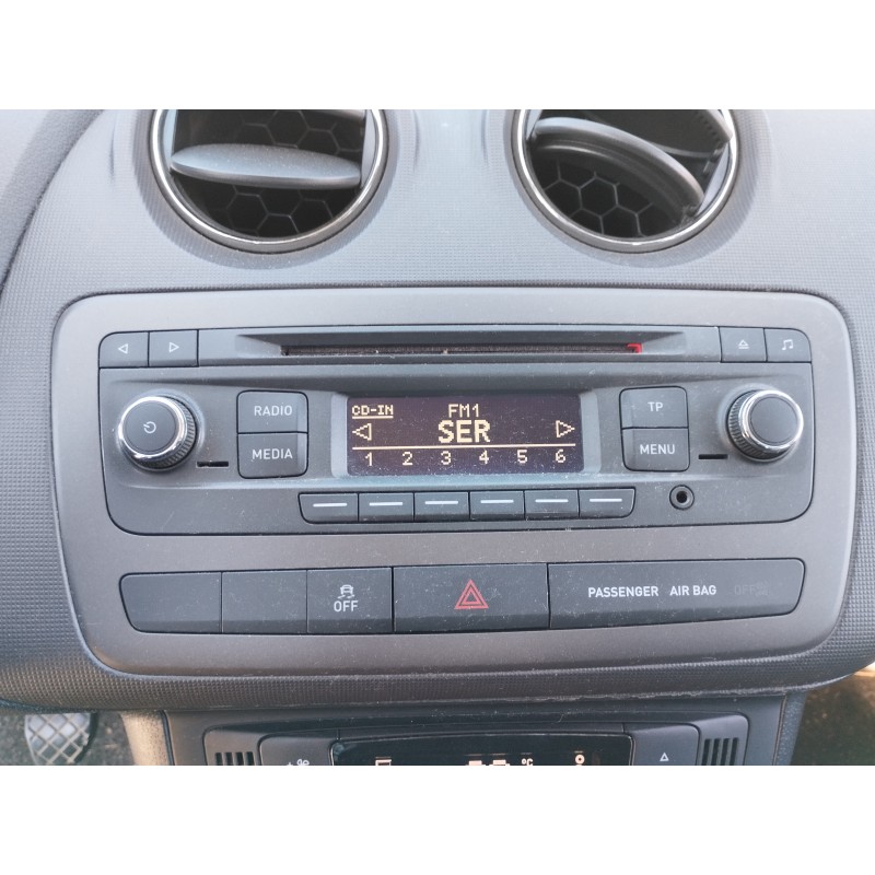 Recambio de sistema audio / radio cd para seat ibiza (6j5) 1.2 tsi referencia OEM IAM   