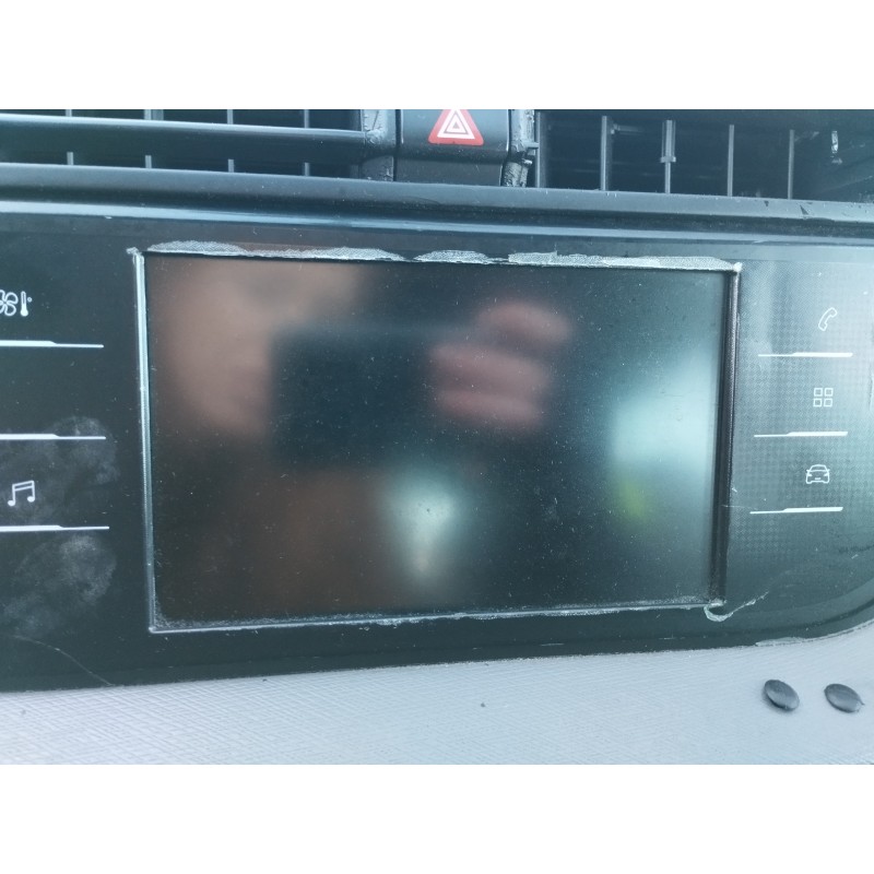 Recambio de pantalla multifuncion para citroen c4 picasso rip curl referencia OEM IAM   