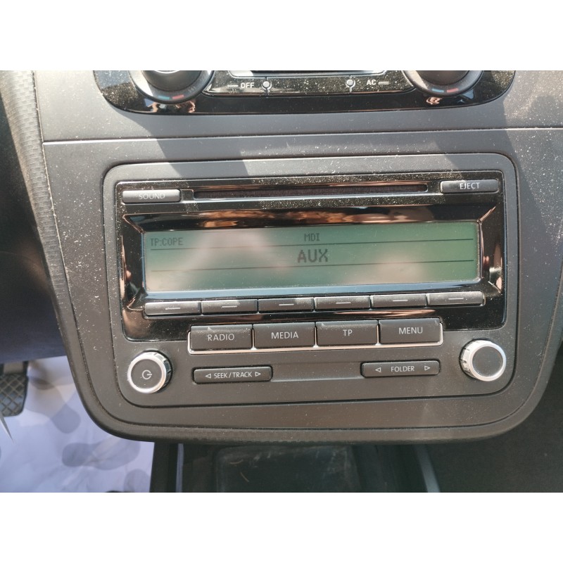 Recambio de sistema audio / radio cd para seat altea xl (5p5) 1.6 tdi referencia OEM IAM 5P0035186  