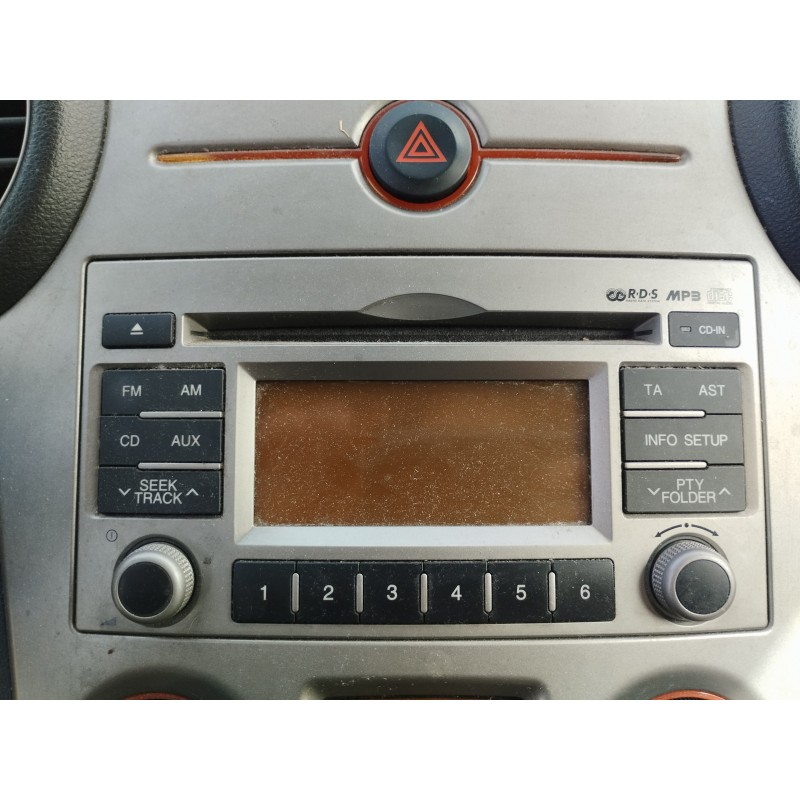 Recambio de sistema audio / radio cd para kia carens (un) active referencia OEM IAM   