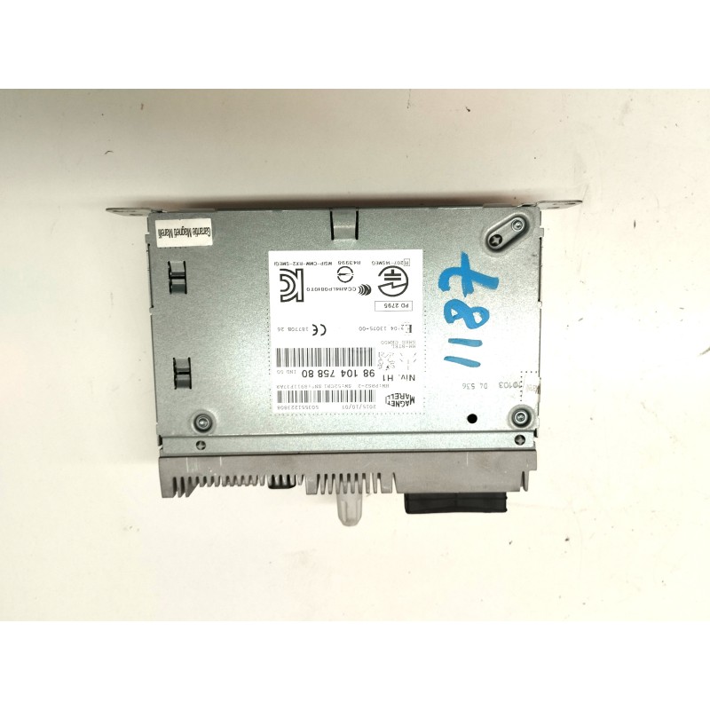 Recambio de modulo electronico para peugeot 508 sw active referencia OEM IAM 9810475880  