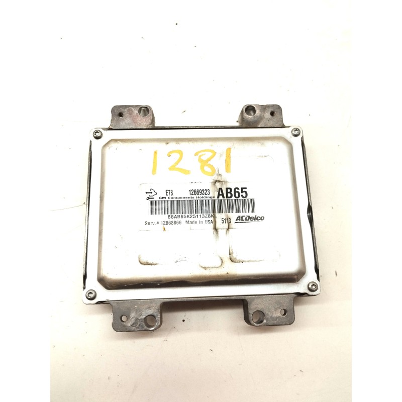 Recambio de centralita motor uce para opel zafira tourer 1.4 16v turbo cat (a 14 net / luj) referencia OEM IAM 12669323AB65  