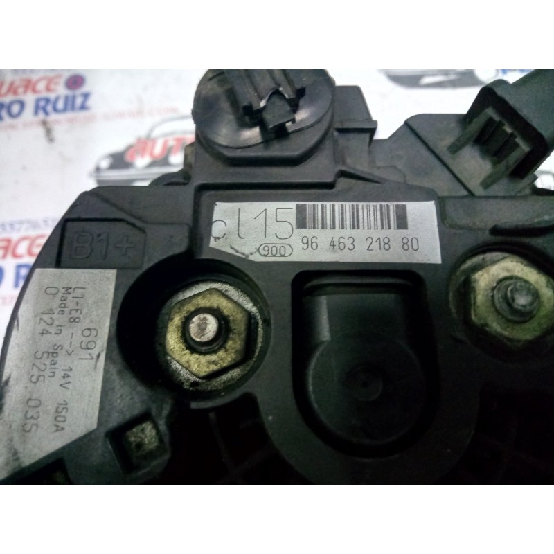 Recambio de alternador para peugeot 307 break / sw (s1) 2.0 hdi cat referencia OEM IAM 0124525035  