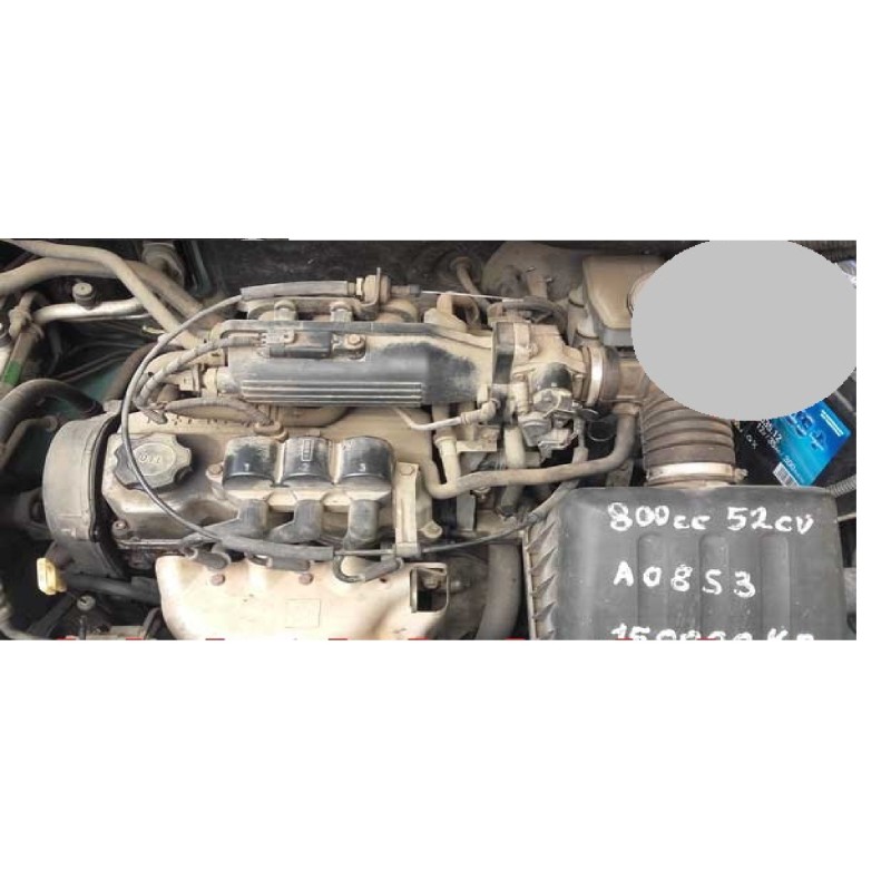 Recambio de motor completo para chevrolet matiz 0.8 cat referencia OEM IAM A08S3  