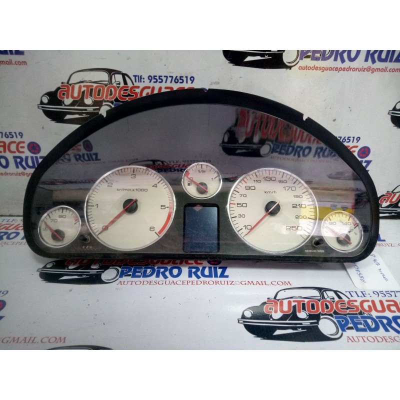 Recambio de cuadro instrumentos para peugeot 407 1.6 hdi referencia OEM IAM 9658138580  