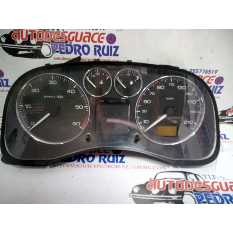 Recambio de cuadro instrumentos para peugeot 307 berlina (s2) 1.6 16v hdi referencia OEM IAM 9654485280  