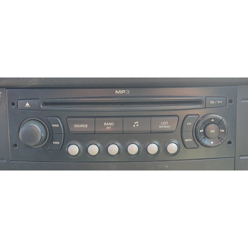 Recambio de sistema audio / radio cd para citroen c4 berlina 1.6 16v hdi referencia OEM IAM   