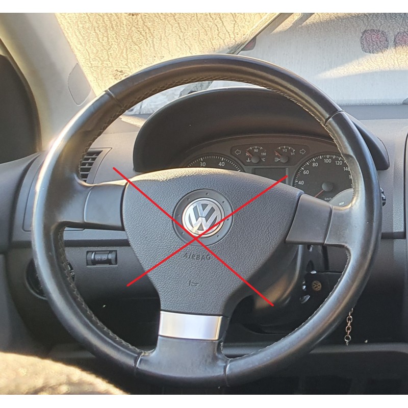 Recambio de volante sin airbag para volkswagen polo (9n3) 1.4 16v referencia OEM IAM   