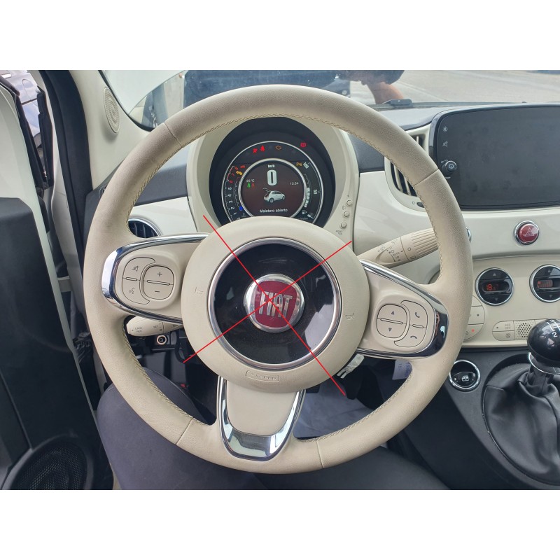 Recambio de volante sin airbag para fiat 500 312 referencia OEM IAM   