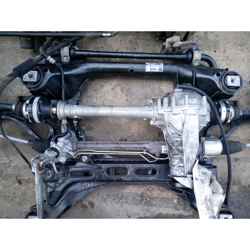 Recambio de barra estabilizadora delantera para volkswagen touareg (7la) 2.5 tdi referencia OEM IAM 7L0411025C  