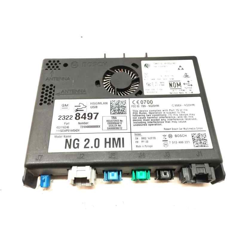 Recambio de sistema navegacion gps para opel insignia berlina 2.0 cdti 140 cv referencia OEM IAM 23228497  