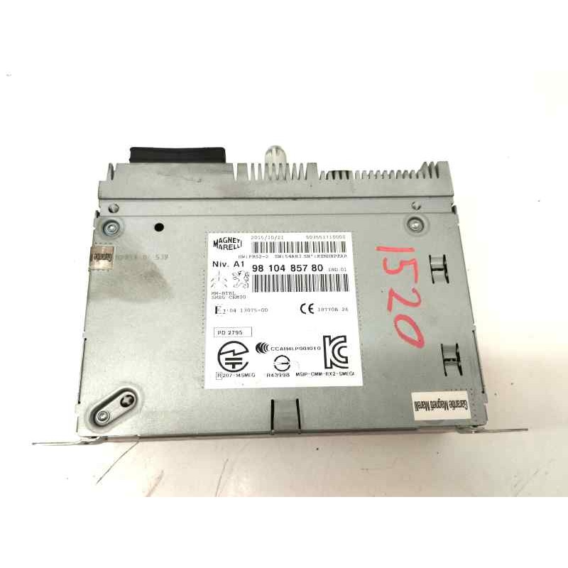 Recambio de sistema audio / radio cd para citroen c4 picasso live edition referencia OEM IAM 9810485780  