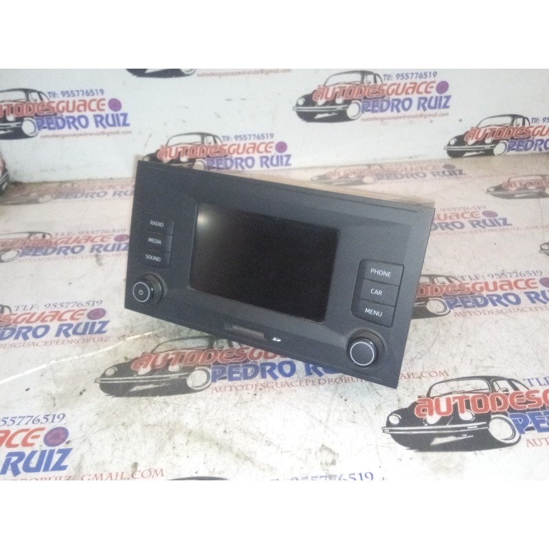 Recambio de pantalla multifuncion para seat toledo (kg3) 1.6 tdi referencia OEM IAM 5F0035888B  