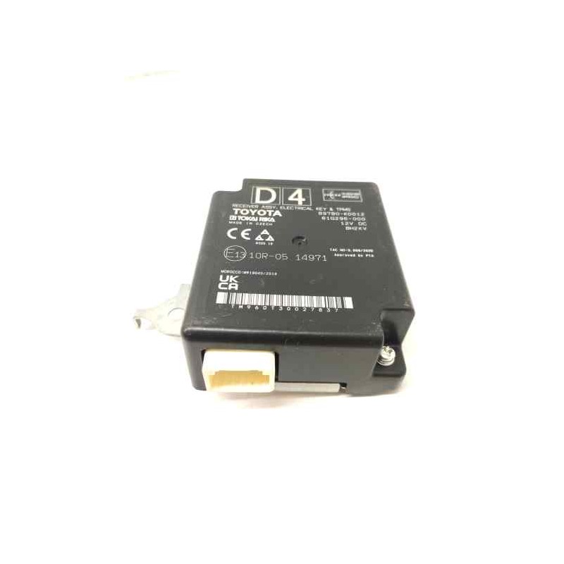 Recambio de modulo electronico para toyota yaris iv 1.5 hybrid 116 cv referencia OEM IAM 897B0K0012  