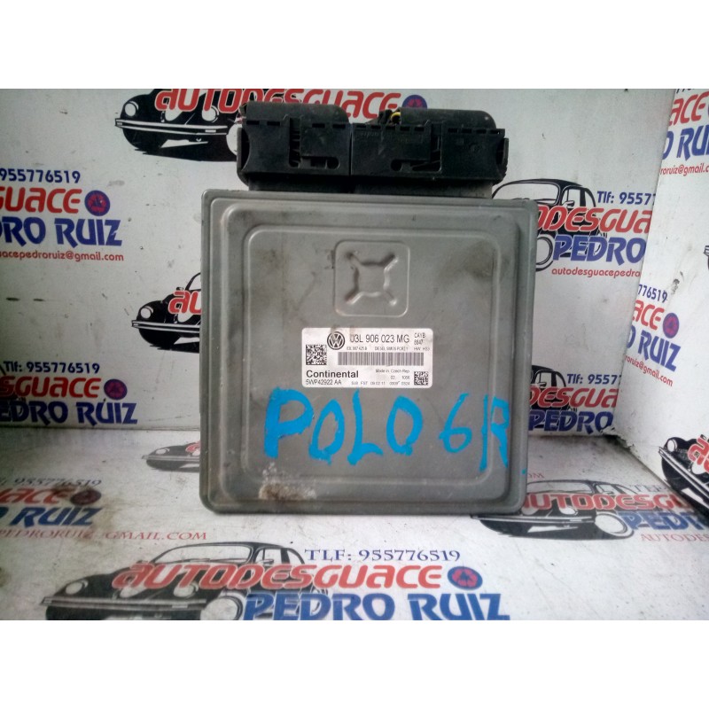 Recambio de centralita motor uce para volkswagen polo (6r1) 1.6 tdi dpf referencia OEM IAM 03L906023  