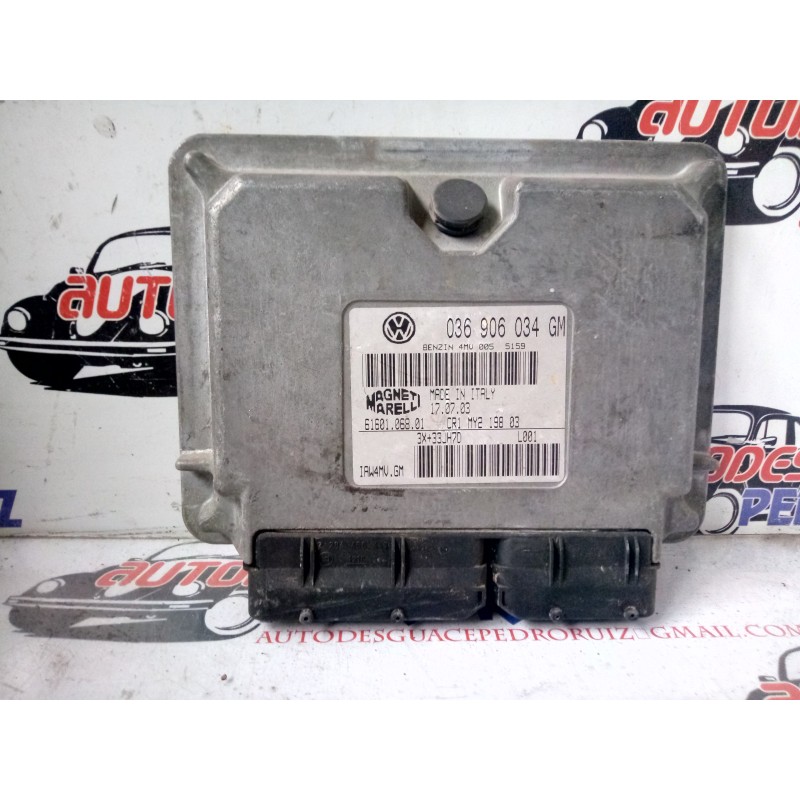 Recambio de centralita motor uce para seat ibiza (6l1) 1.4 16v referencia OEM IAM 036906034GM  