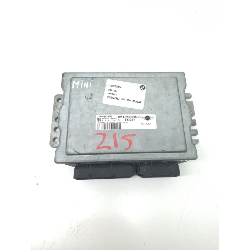 Recambio de centralita motor uce para mini mini (r50,r53) 1.6 16v cat referencia OEM IAM 11062857262802  