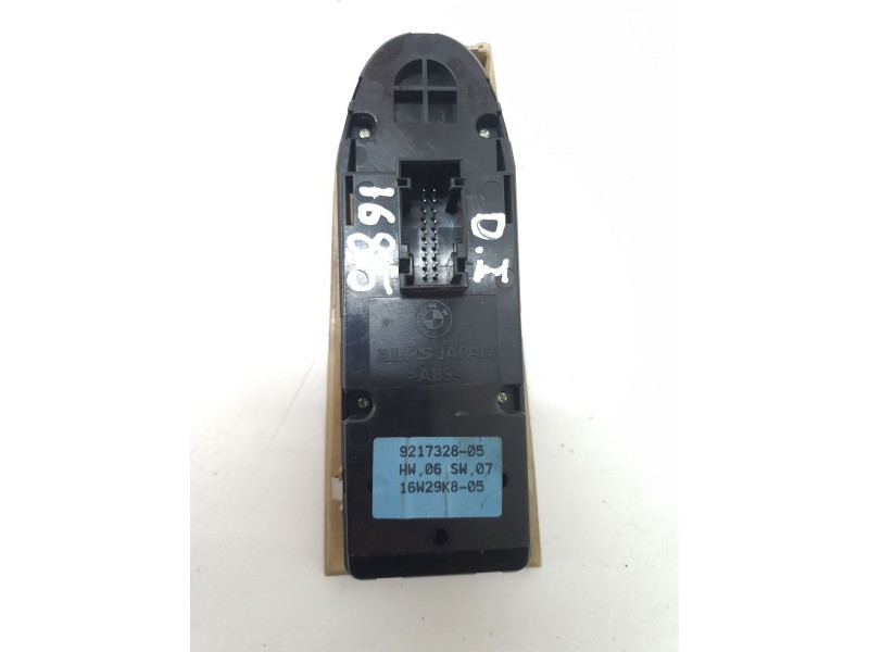 Recambio de mando elevalunas delantero izquierdo para bmw serie 3 berlina (e90) 318d 122 cv referencia OEM IAM   
							
