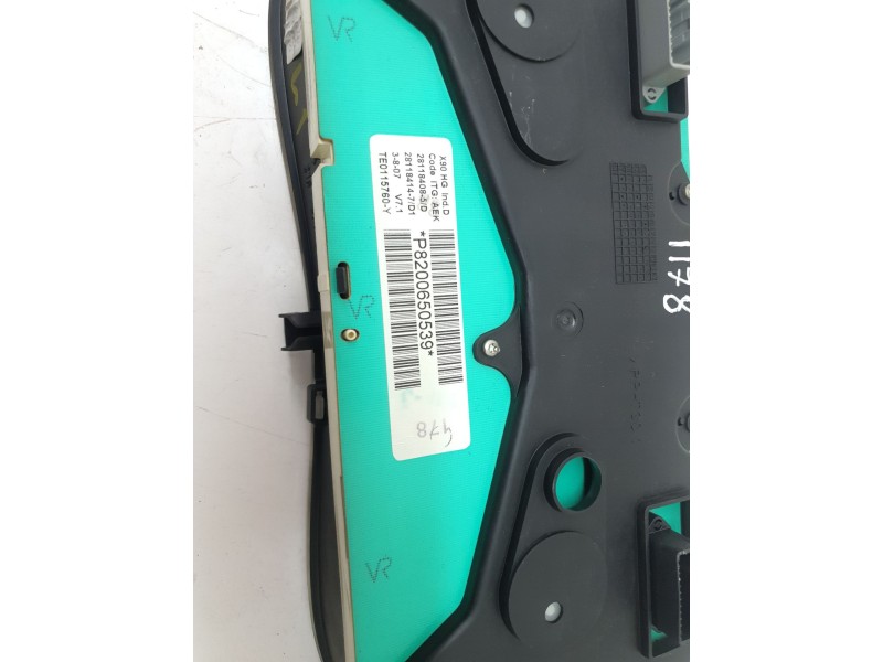 Recambio de cuadro instrumentos para dacia logan 1.6 cat referencia OEM IAM TE0115760-Y 216774992 