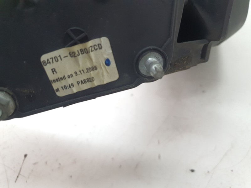 Recambio de retrovisor derecho para suzuki swift iii (mz, ez) 1.3 (rs 413) referencia OEM IAM 8470162JB0  
							