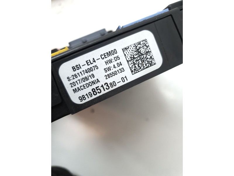 Recambio de caja reles / fusibles para citroën c4 picasso rip curl referencia OEM IAM 981985138001  