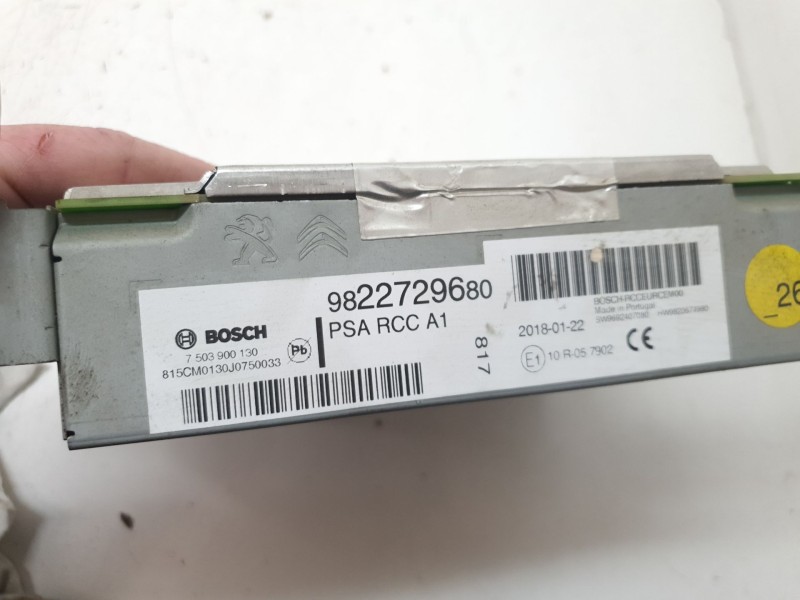 Recambio de sistema audio / radio cd para citroën c4 picasso rip curl referencia OEM IAM 9822729680  