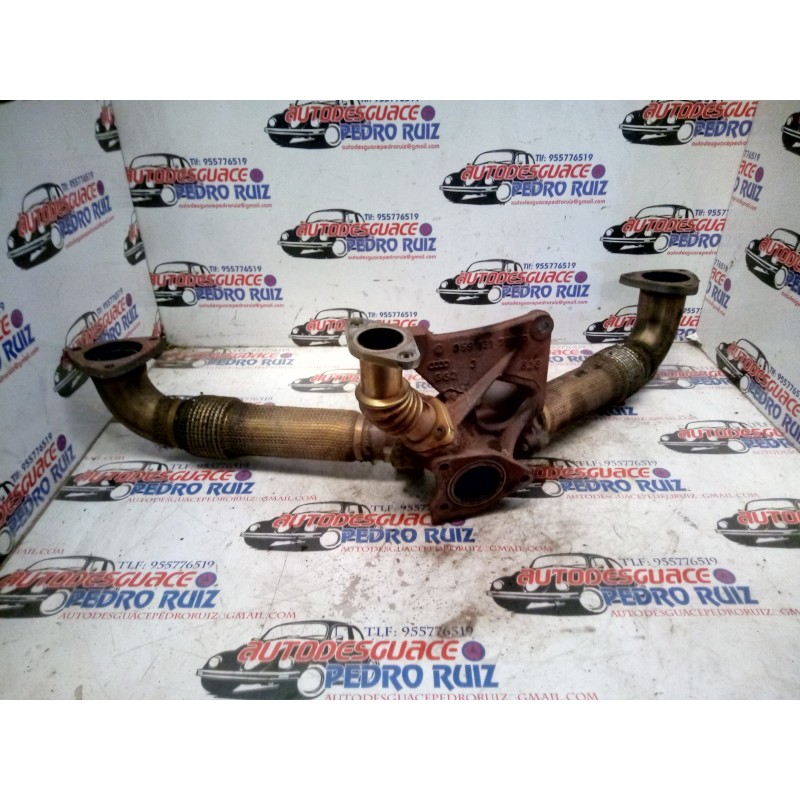 Recambio de colector escape para volkswagen touareg (7l6) 3.0 v6 tdi dpf referencia OEM IAM 059131799  