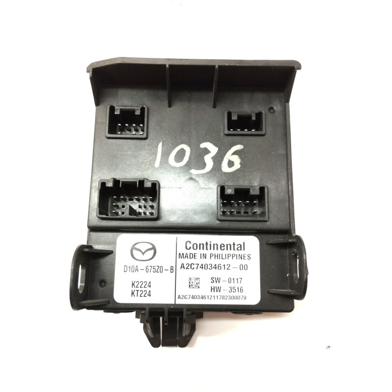 Recambio de modulo confort para mazda cx-3 1.5 diesel cat referencia OEM IAM D10A675Z0B  