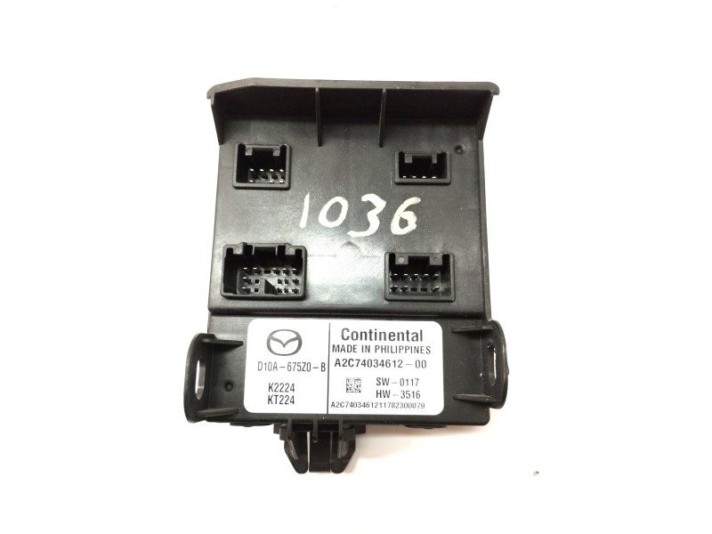 Recambio de modulo confort para mazda cx-3 1.5 diesel cat referencia OEM IAM D10A675Z0B  