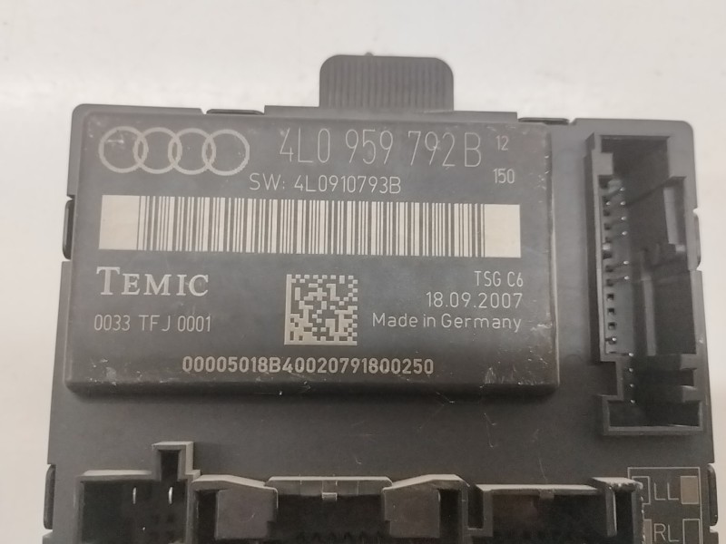 Recambio de modulo confort para audi q7 (4l) 3.0 v6 24v tdi referencia OEM IAM 4L0959792B  
