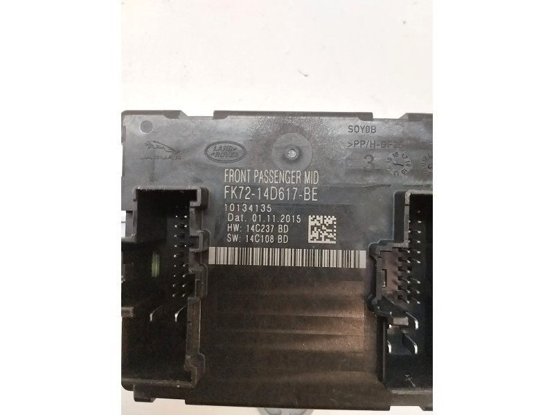 Recambio de modulo confort para land rover evoque 2.0 td4 cat referencia OEM IAM FK7214D617BE  