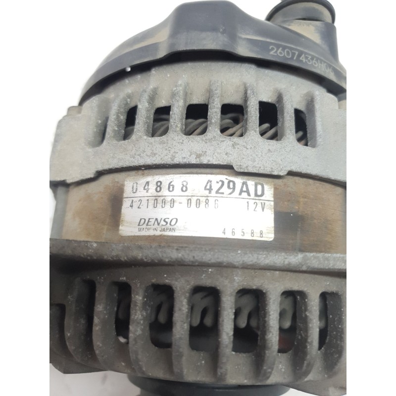 Recambio de alternador para chrysler voyager (rg) 2.5 crd 141 cv referencia OEM IAM 4210000086  
							