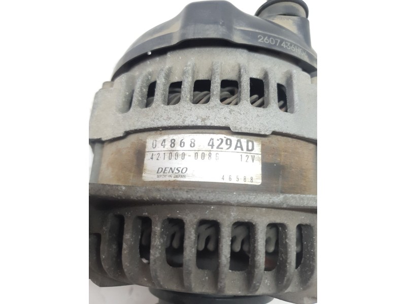 Recambio de alternador para chrysler voyager (rg) 2.5 crd 141 cv referencia OEM IAM 4210000086  