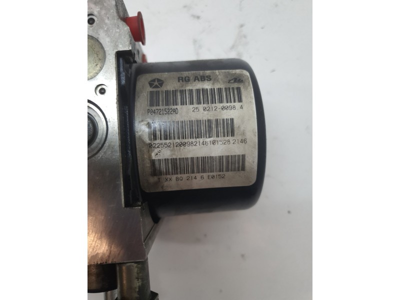 Recambio de abs para chrysler voyager (rg) 2.5 crd 141 cv referencia OEM IAM 00403064E100 25092743153 P04721522AD