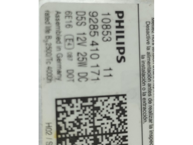 Recambio de bombillas para audi q3 (8ug) 2.0 16v tfsi referencia OEM IAM 9285410171  