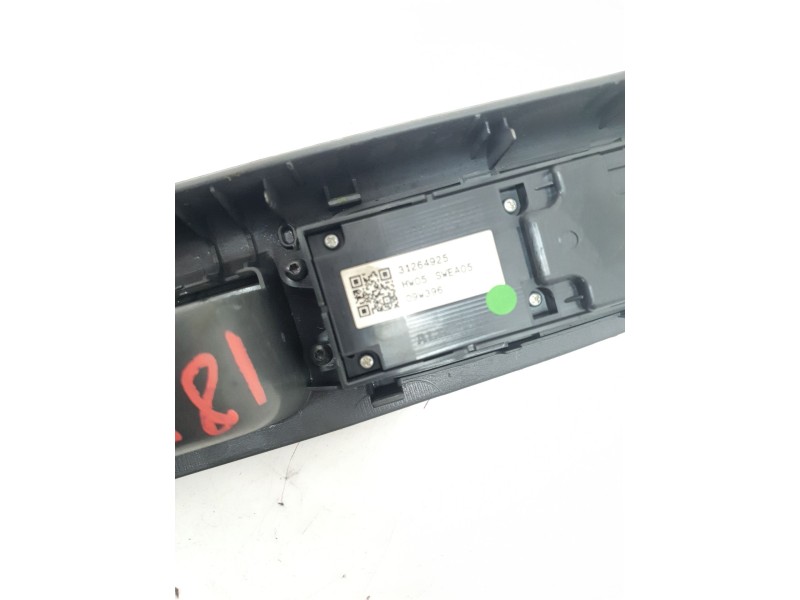 Recambio de mando elevalunas delantero izquierdo para volvo c30 1.6 100 cv referencia OEM IAM 31264925  