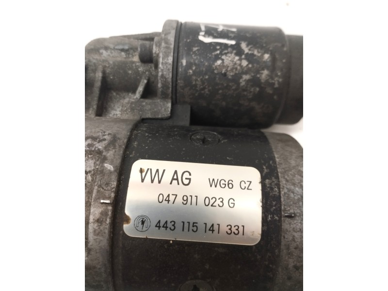 Recambio de motor arranque para skoda fabia (6y2/6y3) sedan referencia OEM IAM 047911023G  443115141331