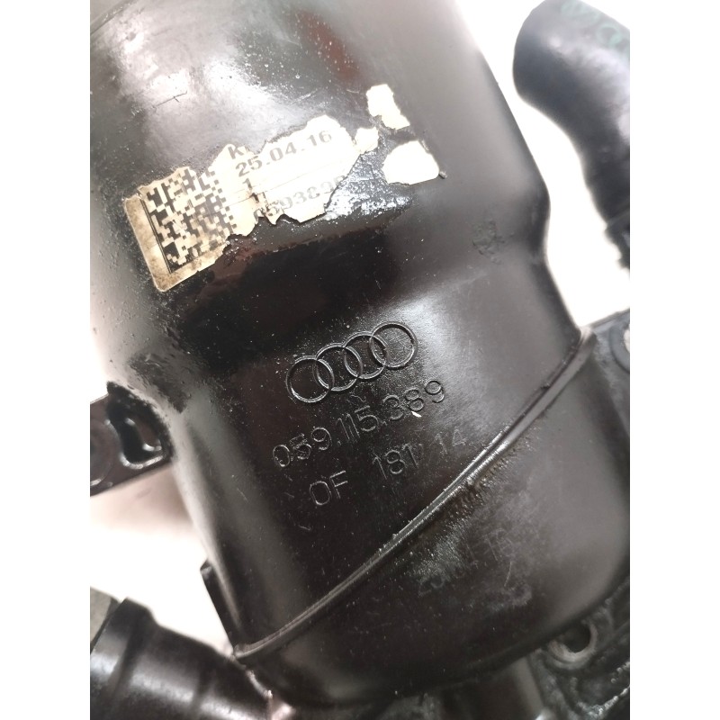 Recambio de soporte filtro aceite para audi q7 (4l) 3.0 tdi (176kw) referencia OEM IAM 059115389  
							