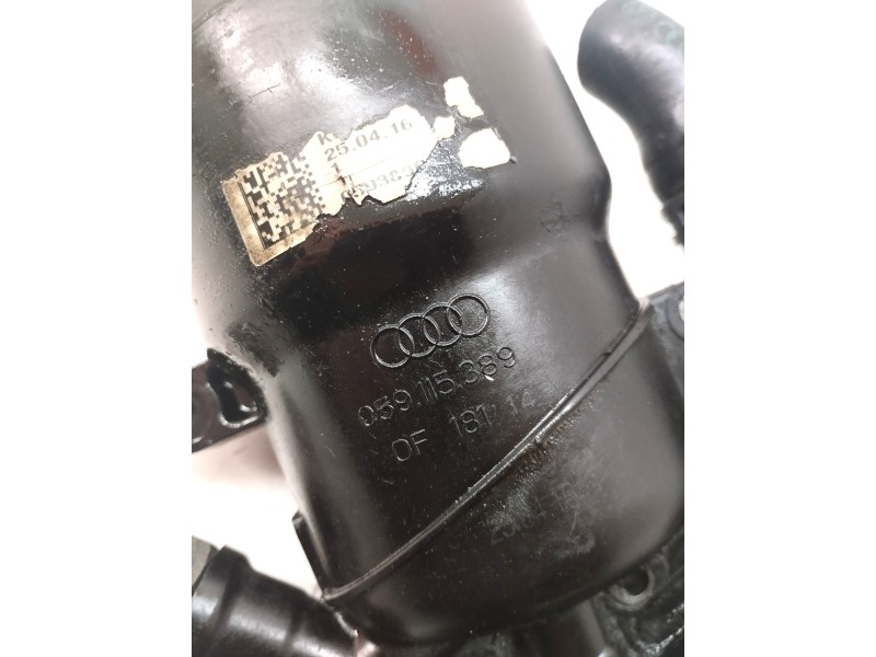 Recambio de soporte filtro aceite para audi q7 (4l) 3.0 tdi (176kw) referencia OEM IAM 059115389  