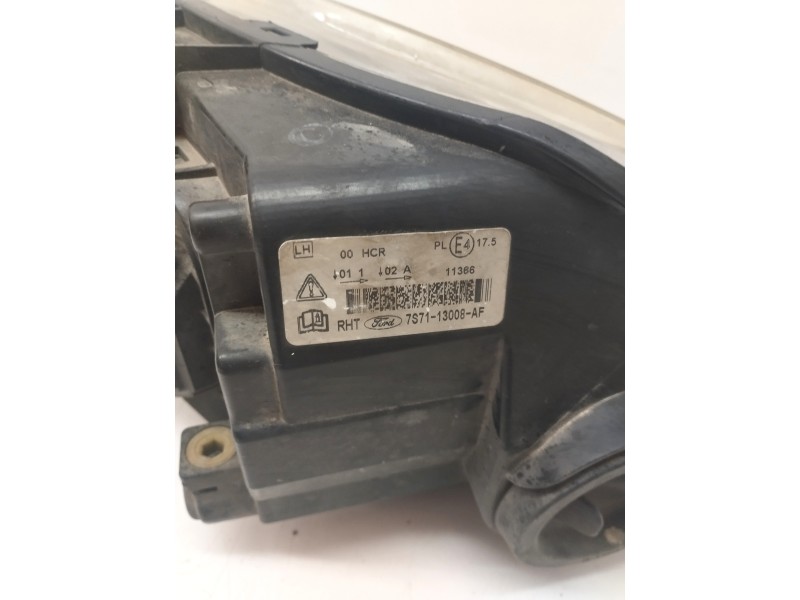 Recambio de faro izquierdo para ford mondeo iv (ba7) 2.0 tdci referencia OEM IAM 7S7113008AF  