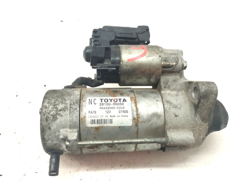 Recambio de motor arranque para toyota auris 1.4 d-4d 90 cv referencia OEM IAM 281000N050  MS4280006200