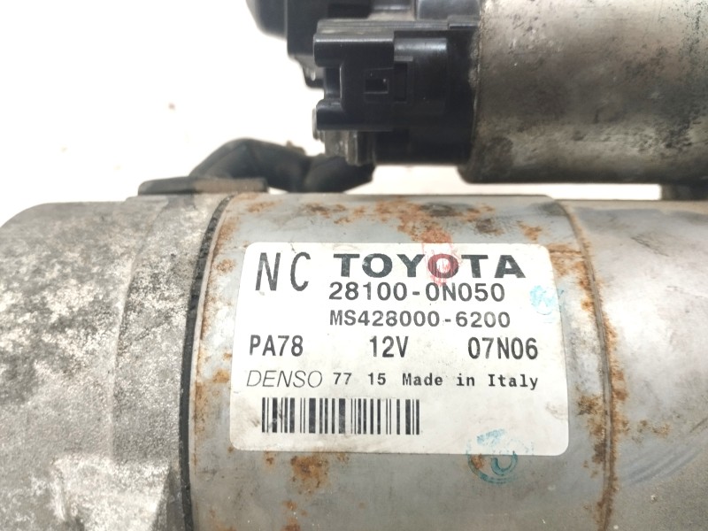 Recambio de motor arranque para toyota auris 1.4 d-4d 90 cv referencia OEM IAM 281000N050  MS4280006200
							