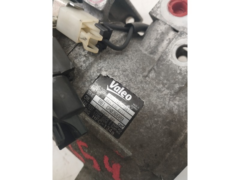 Recambio de compresor aire acondicionado para ssangyong actyon 2.0 xdi referencia OEM IAM 6642300111  HFC134A