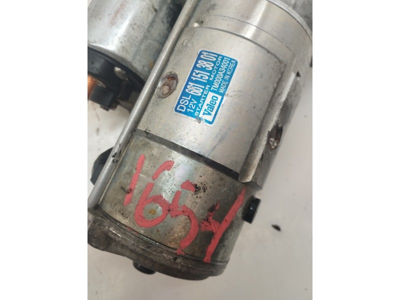 Recambio de motor arranque para ssangyong actyon 2.0 xdi referencia OEM IAM 6611513801  