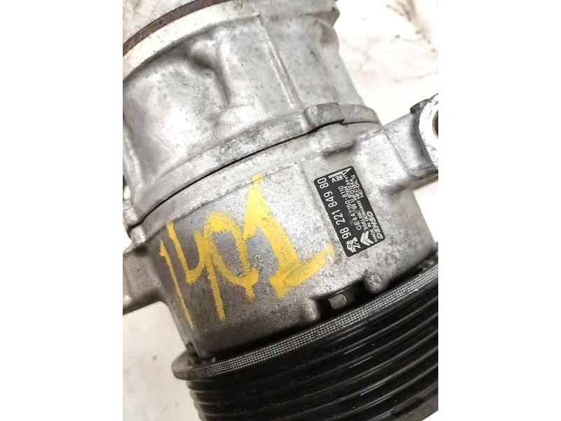 Recambio de compresor aire acondicionado para peugeot 2008 (--.2013) 1.2 12v e-thp referencia OEM IAM 9822184980  
							