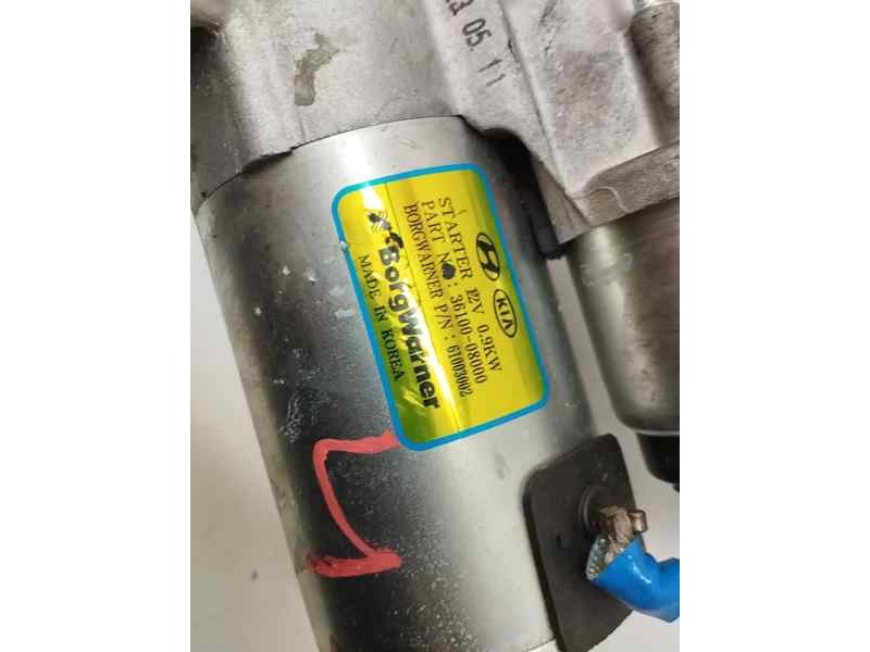Recambio de motor arranque para kia xceed hybrid referencia OEM IAM 3610008000  