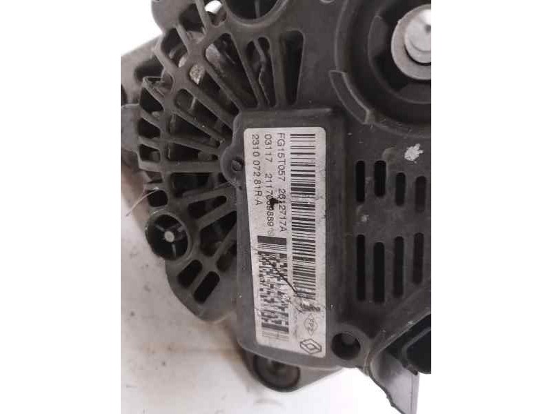 Recambio de alternador para dacia duster ambiance 4x2 referencia OEM IAM 231007281RA  