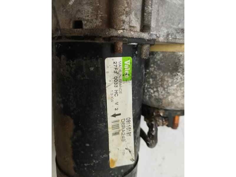 Recambio de motor arranque para opel meriva 1.6 16v referencia OEM IAM 09115191  